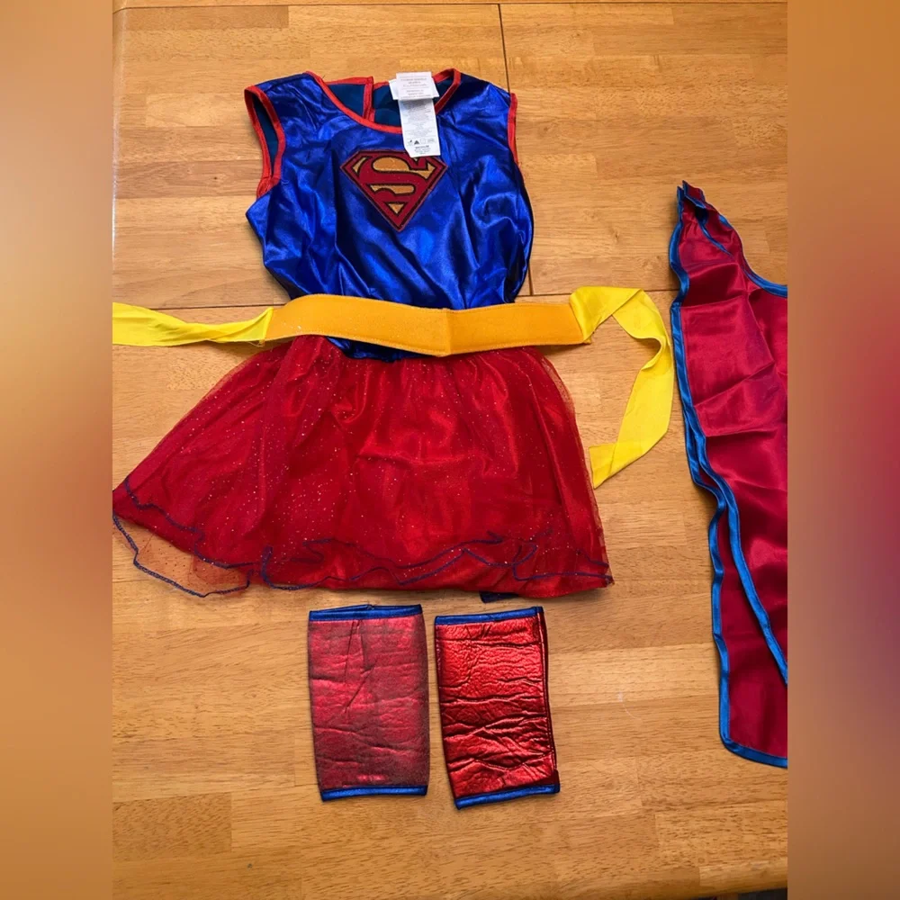 Rubie's Justice League Child's Supergirl Tutu Dress size Medium 5 - 7